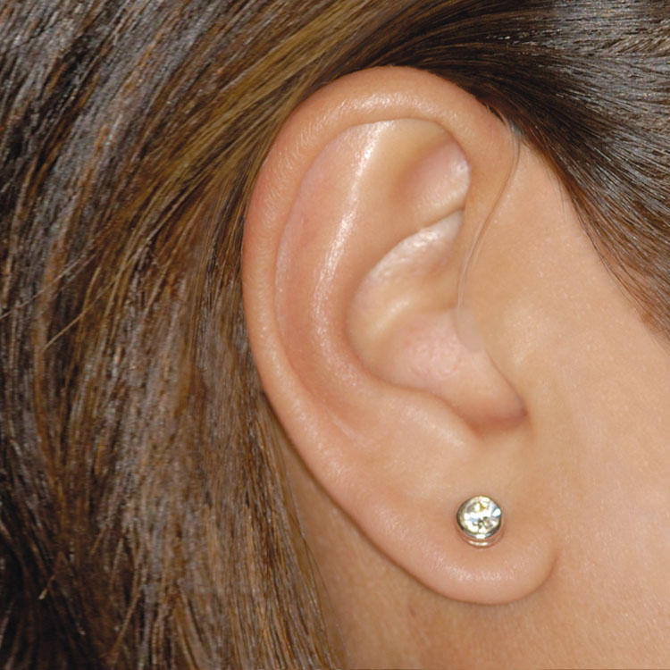 hearing aid receiver in cancal